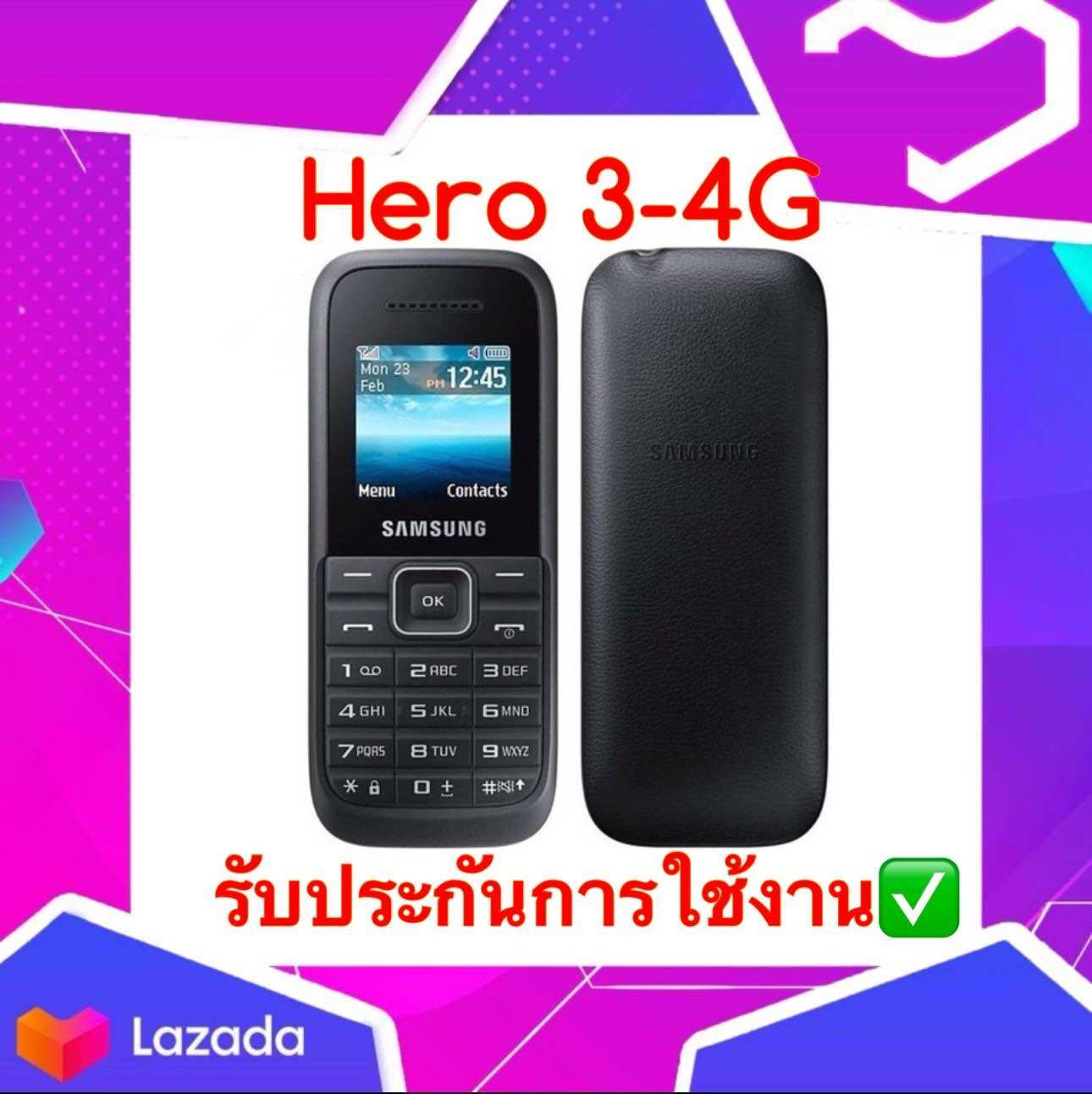 Samsung Hero 3g, Genuine Refur, Samsung Hero 3g, Push-Button Mobile Phone, Guaranteed to Work. ราคา 590 บาท*ส่งฟรี