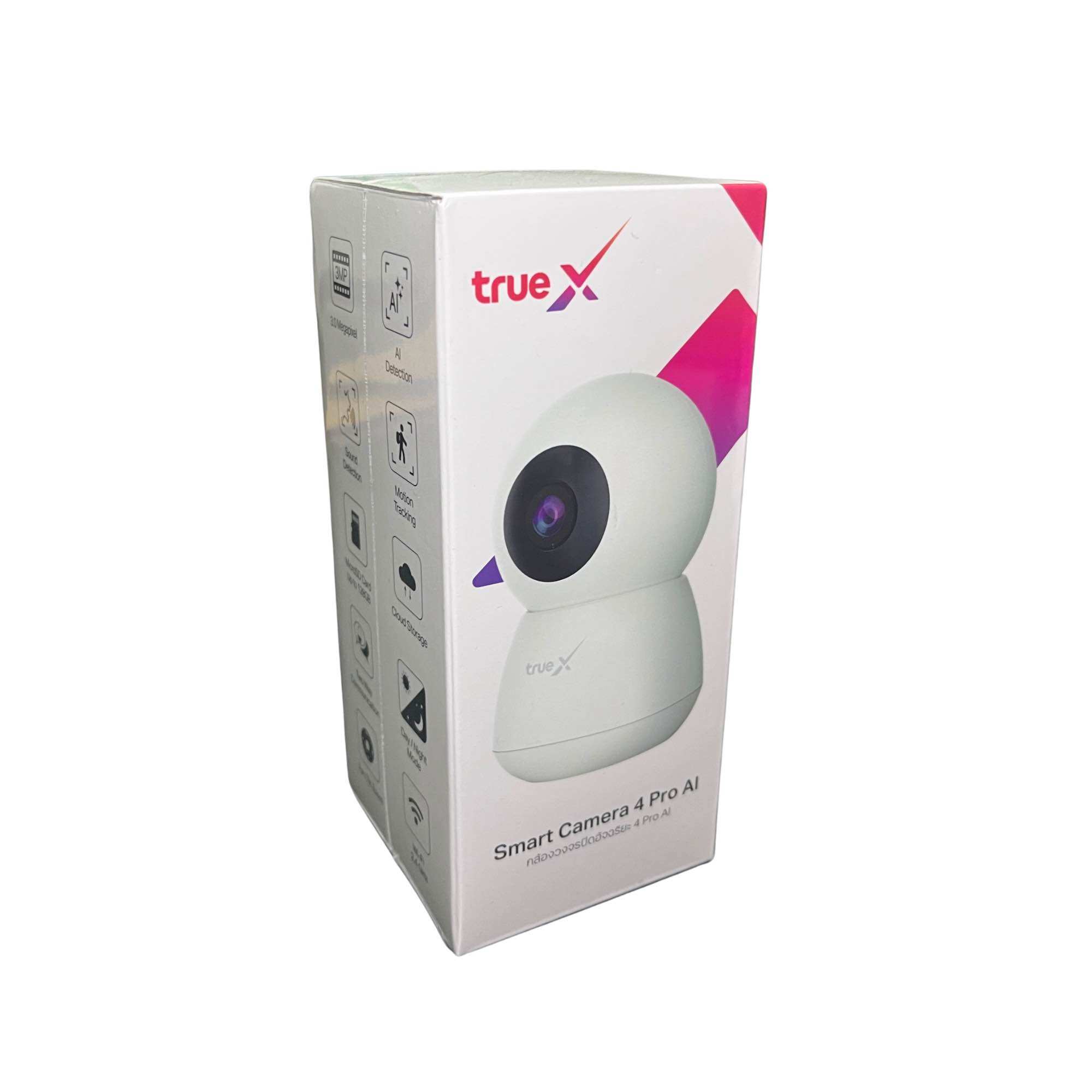 True Intelligent Ai Cctv Camera Comes with Warranty. New Product, Complete in Box, with Seal, Product Warranty, Fast Delivery, Fast Delivery. ราคา 771 บาท*ส่งฟรี