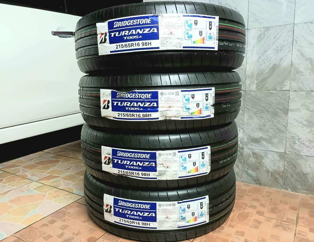 ยางใหม่ค้างปี 215/65R16 Bridgestone Turanza T005a ผลิตปี 2021 พร้อมจุ๊บ ...