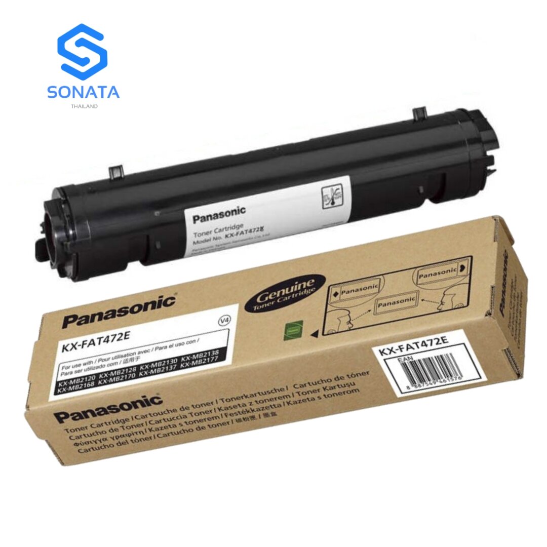 PANASONIC KX-FAT472E ตลับหมึกโทนเนอร์แฟกซ์ ผงหมึกคุณภาพของแท้ สำหรับ ...