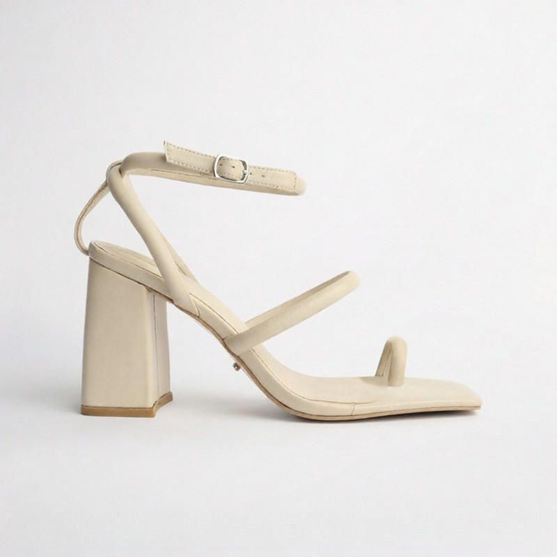 Tony Bianco | Date & Commute Casual High Heel Toe Ring Sandals ราคา 8,645 บาท*ส่งฟรี