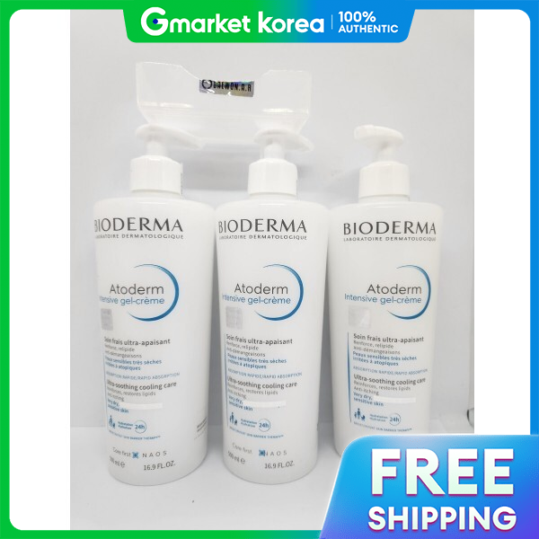 BIODERMA | Bioderma Atoderm Intensive Gel Cream 500ml X 3 ราคา 4,044 บาท*ส่งฟรี