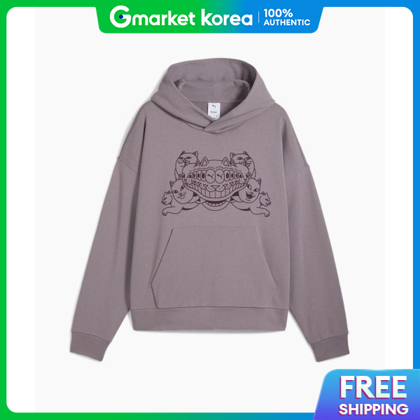 PUMA | X Rib Deep Boxy Graphic Hoodie Tr Plum Jam 632414 64 5269714 ราคา 2,888 บาท*ส่งฟรี
