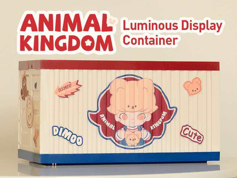 dimoo ディスプレイコンテナボックス animal kingdom 未開封 DIMOO Animal Kingdom Series | Display Containers - POP MART