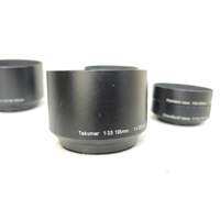 Hood ฮู้ดเหล็ก Takumar หลายขนาด 35mm 50mm 135mm 150mm 200mm  ใช้ได้กับเลนส์ ตรง หรือต่างค่าย เป็นแบบเกลียว