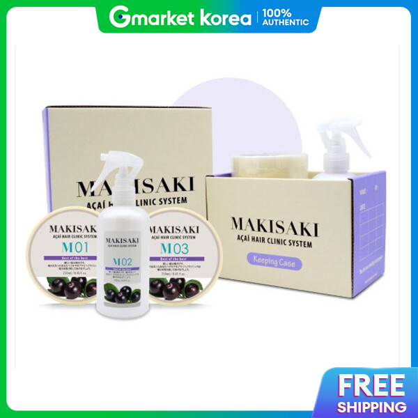Makisaki | Makisaki Acai Hair Clinic Keeping System 3-Piece Set ราคา 4,616 บาท*ส่งฟรี
