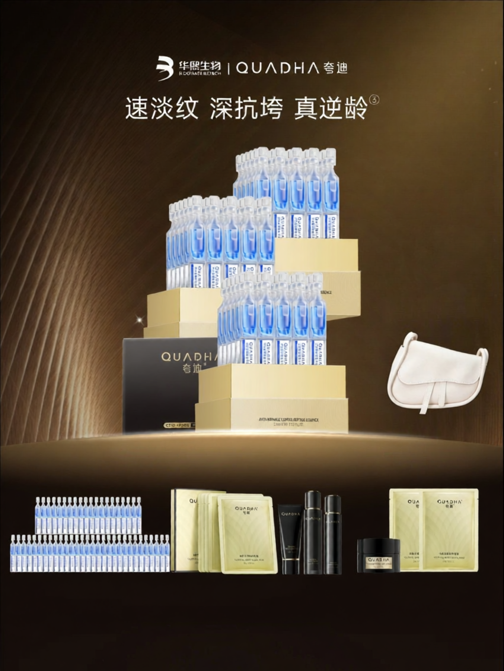 QUADHA | Anti-Wrinkle Blue Copper Peptide Essence ราคา 10,168 บาท*ส่งฟรี