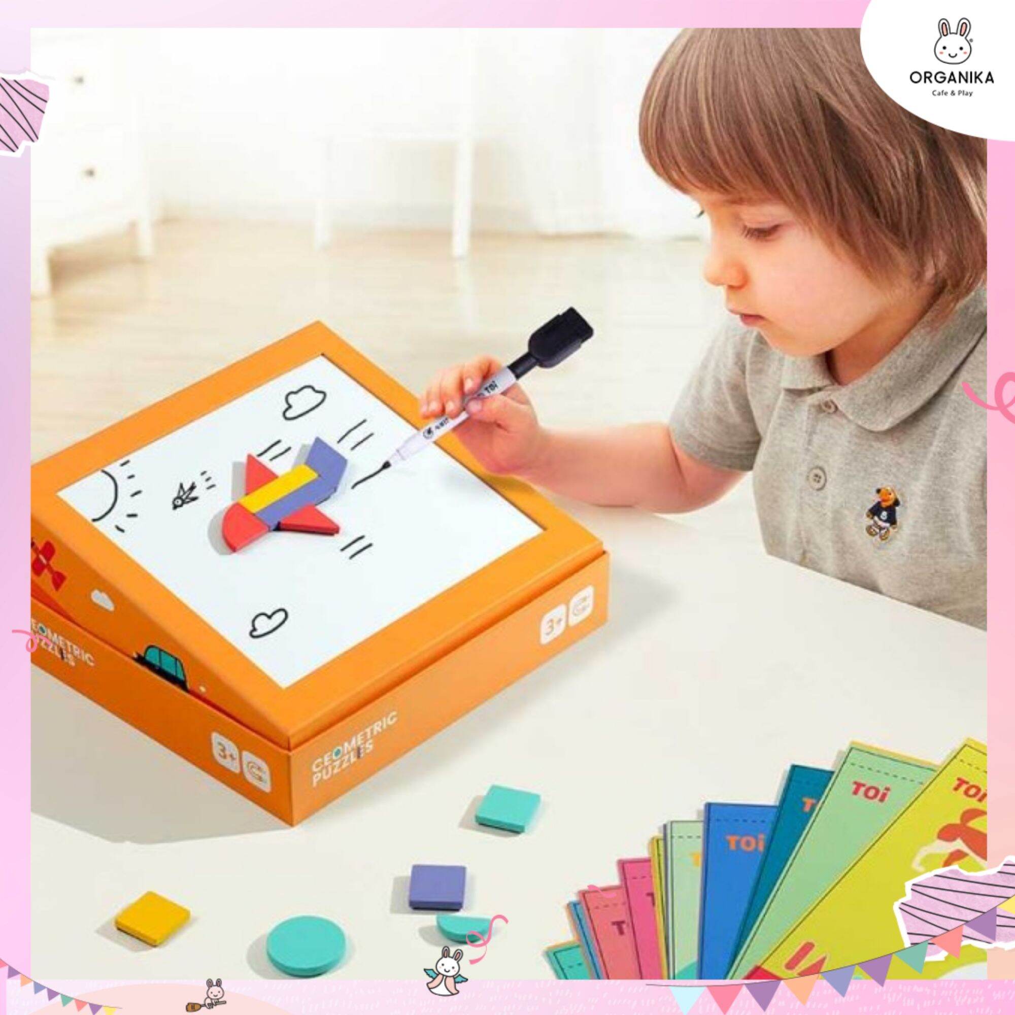 TOi Geometric Puzzle : Enlightenment Design เกมปริศนารูปทรงแม่เหล็ก ของเล่นเด็กพัสเซิลเสริมพัฒนา ราคา 745 บาท*ส่งฟรี