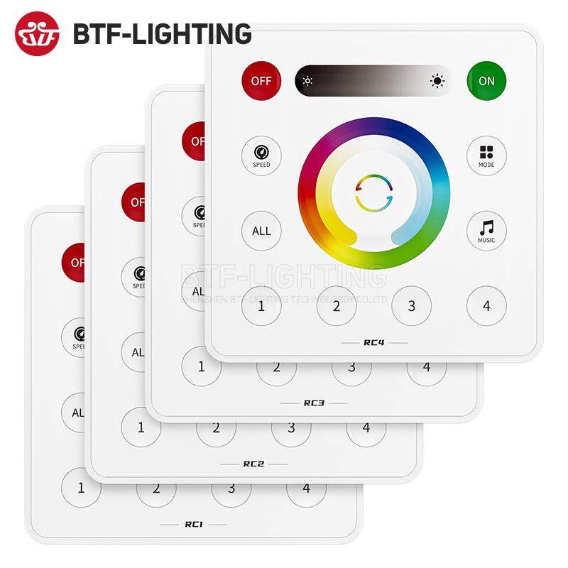 Oral-B | 2.4G Wireless Touch Panel Home Decoration RGBW Smart Mood Light 86-type Control Box ราคา 589 บาท*ส่งฟรี
