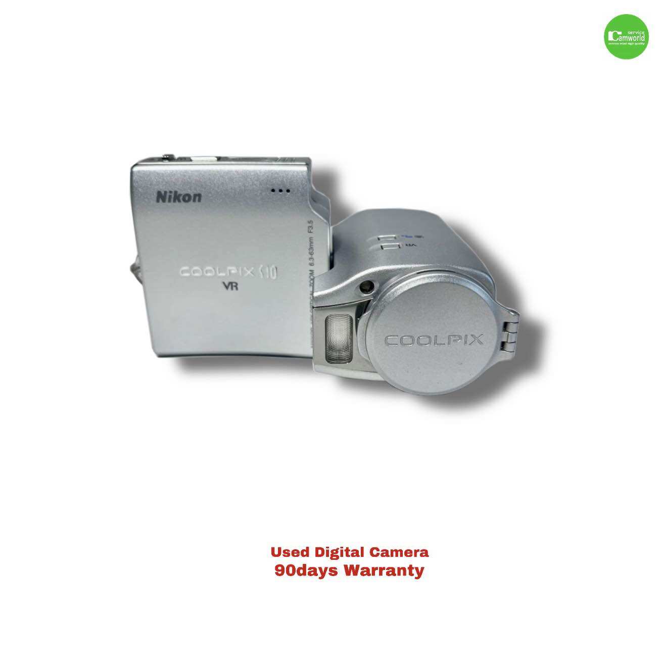 Nikon COOLPIX S10 Digital Compact Camera Classic กล้อง