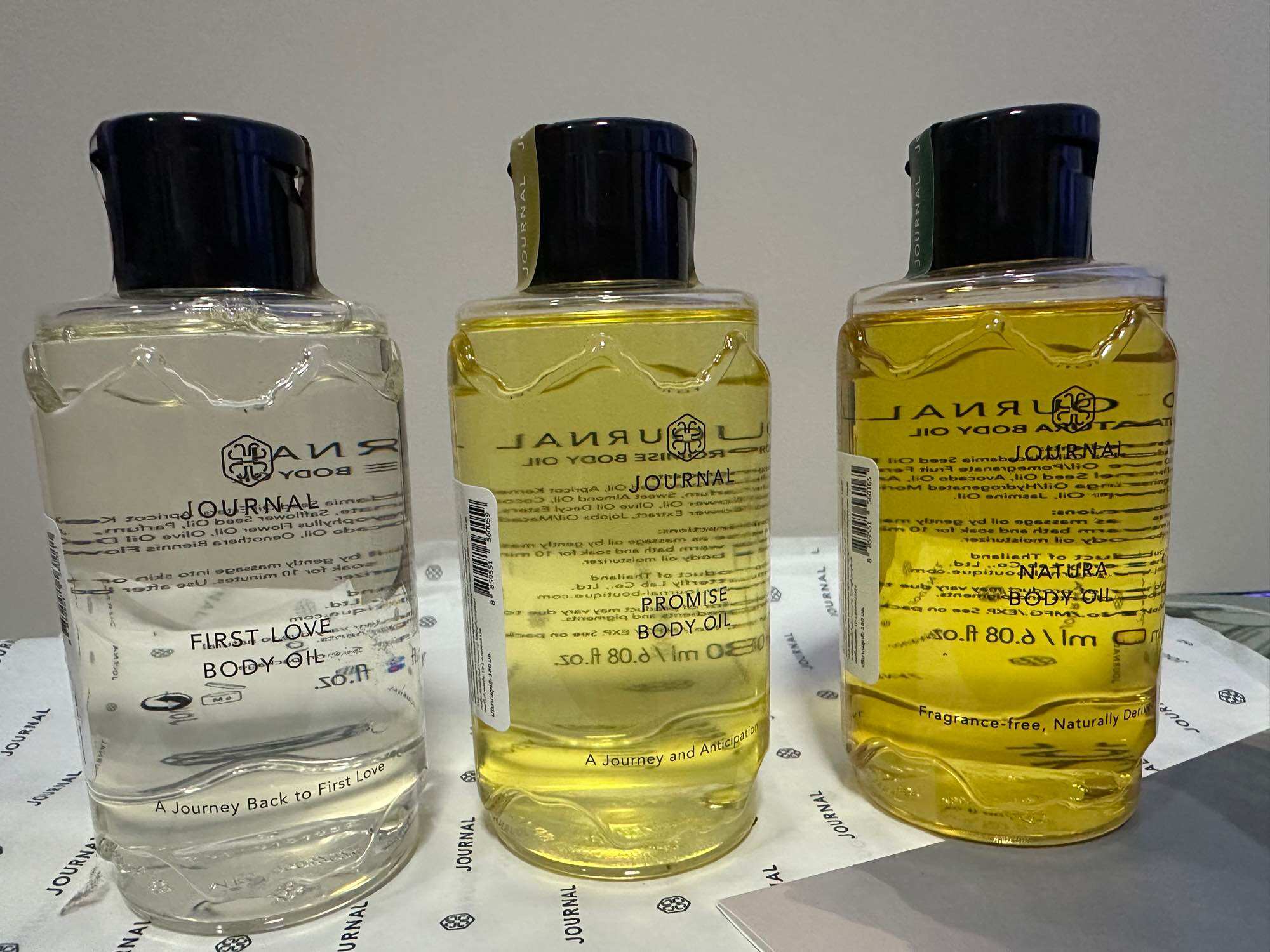 Journal Body Oil กลิ่น The Legacy แบ่งขาย 5ml,10ml,20ml,30ml ราคา 180 บาท*ส่งฟรี