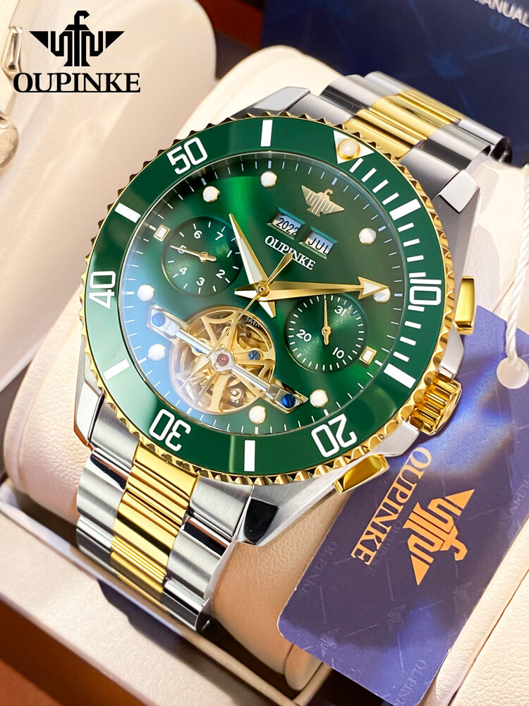 OUPINKE | Multifunctional Waterproof Sports Mechanical Men's Watch ราคา 13,730 บาท*ส่งฟรี
