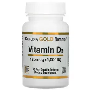 ภาพหน้าปกสินค้าวิตามินดี3 vitamin d3 125 mcg (5000iu) 90 fish gelatin softgels ที่เกี่ยวข้อง