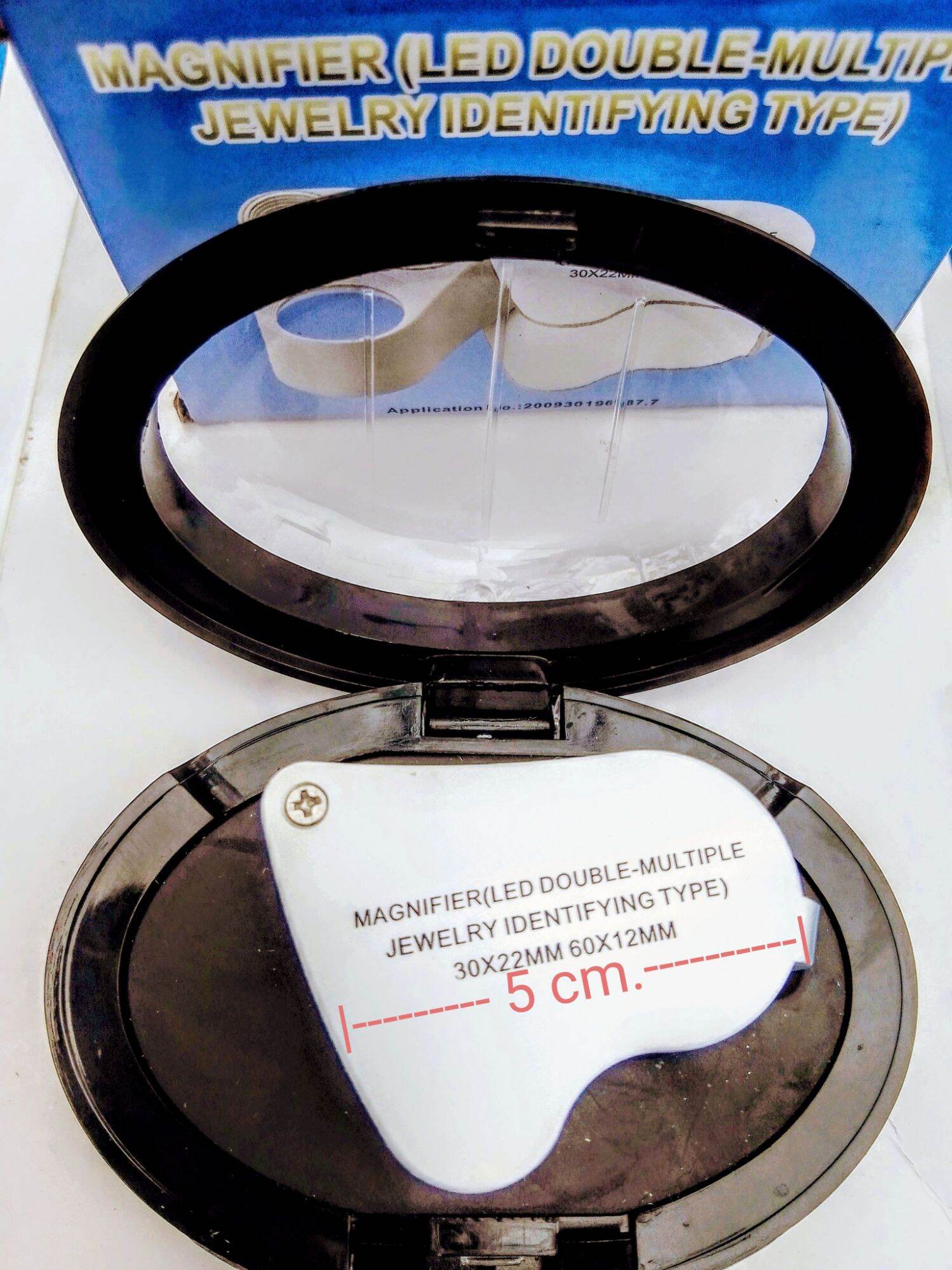 MAGNIFIER ( LEDDOUBLE MULTIPLE JEWELER IDENTIFYING TYPE )/ กล้องส่อง