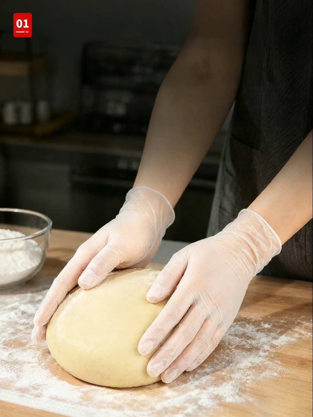 TAODUN | Food Grade Kitchen PVC Gloves Durable