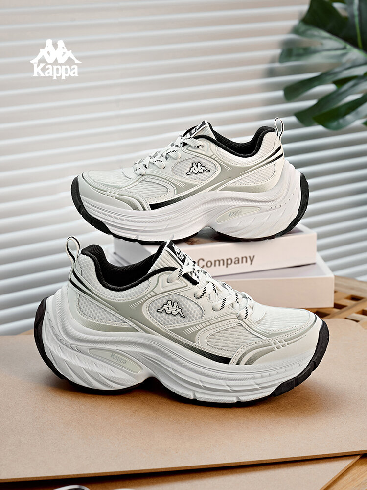 รองเท้าผู้หญิง รองเท้าแฟชั่นสุภาพสตรี kappa คัปปา | รองเท้าพ่อยกระดับพื้นหนา ราคา 3,891 บาท*ส่งฟรี