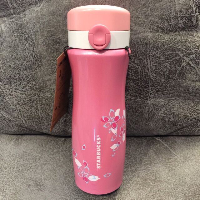 แก้ว Starbucks Thermos Spring Breeze Commuter 12oz Lazada.co.th
