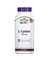 L-Lysine 1000mg 90 tablets 21st Century ไลซีน