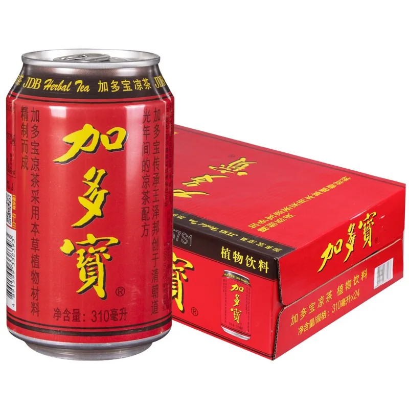 ภาพหน้าปกสินค้าDD35 จาโตเป่า พร้อมดื่ม ยกลัง 24กระป๋อง(加多宝1件24瓶  310 ml*24 พร้อมส่ง เครื่องดื่มสมุนไพรชาช่วยแก้ร้อนใน คลายร้อน กระหายน้ำ ชา เครื่องดื่ม สมุนไพร จากร้าน Ming tai Chinese shop บน Lazada