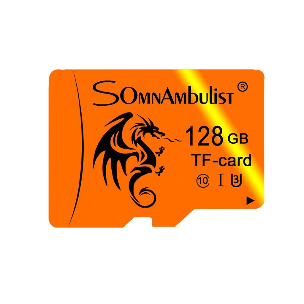 SomnAmbulist | Somnambulist การ์ดความเร็วสูง A1 128GB สำหรับทีวีมือถือการ์ดความจำ64GB บัตร TF U3 16GB การ์ด SD ขนาดเล็ก32GB U1การ์ดความจำ C10 8GB ราคา 287 บาท*ส่งฟรี