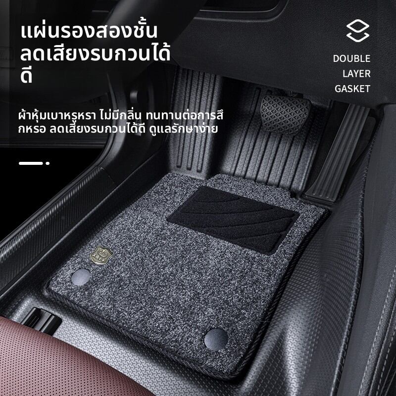 WUFUJINNIU | TPE Car Floor Mats for BMW X3 3 Series X5 5 Series X1 IX3 ราคา 3,931 บาท*ส่งฟรี