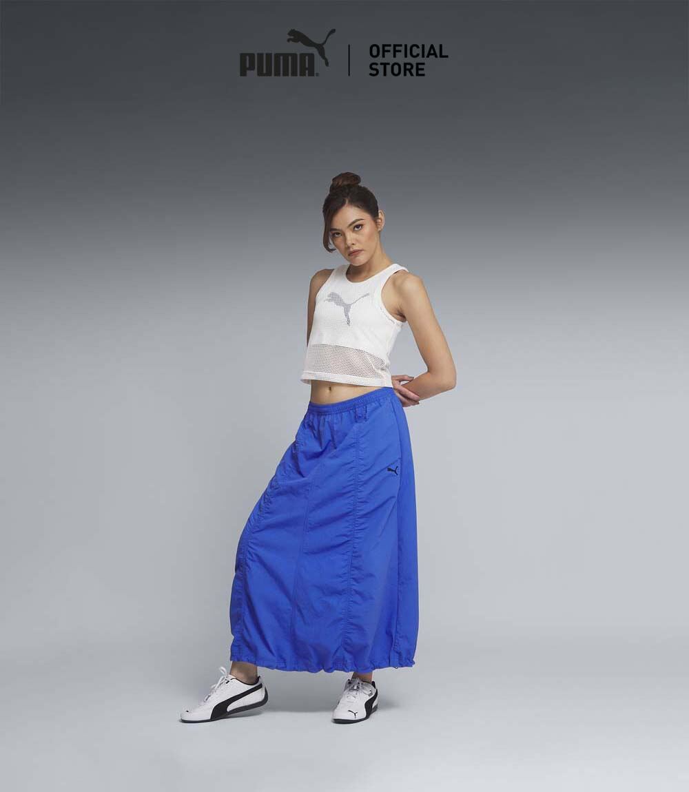 PUMA Prime/Select FUTURE.PUMA.ARCHIVE Mesh Crop Top Women White - 63382302 ราคา 1,800 บาท*ส่งฟรี
