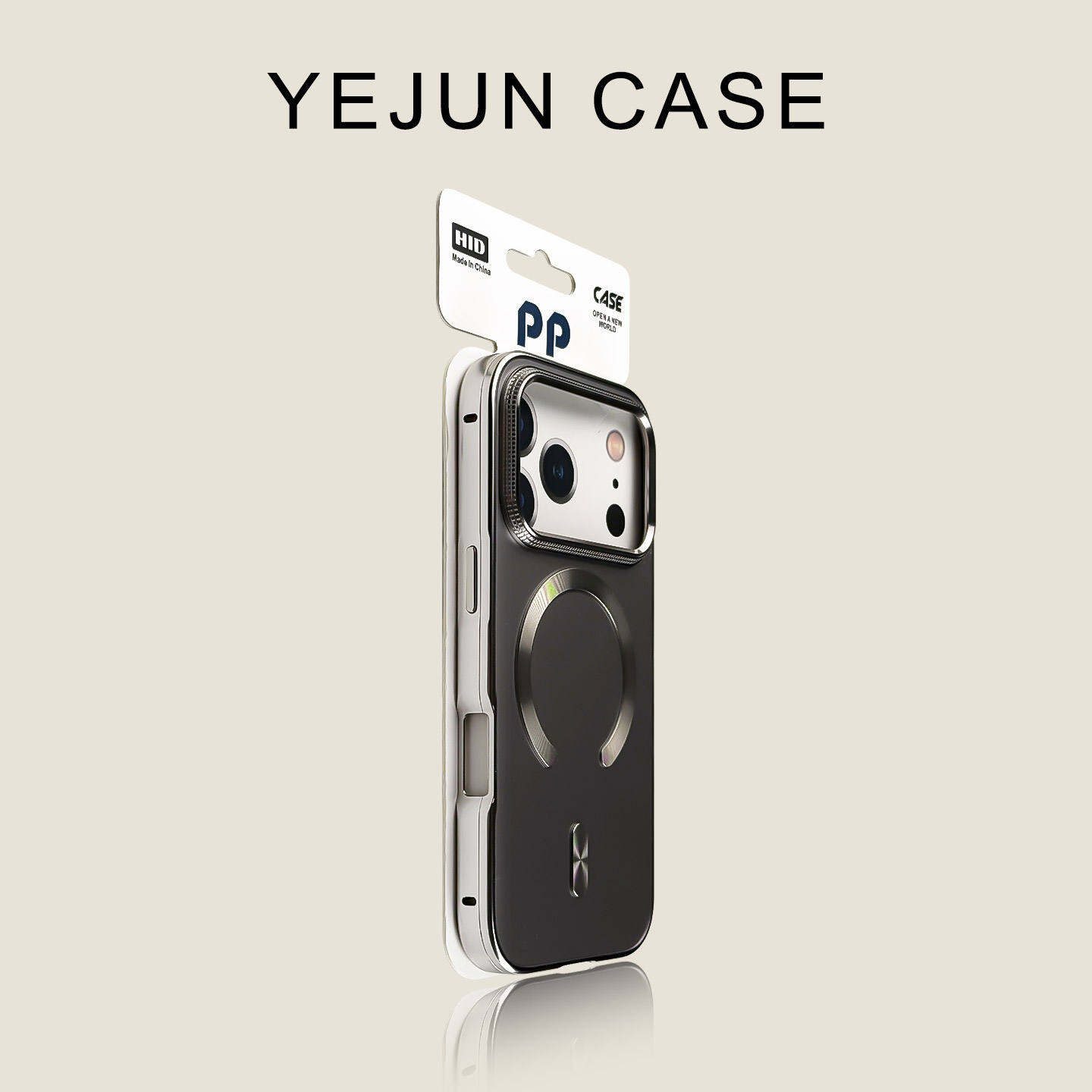 Magnetic Anti-fall Metal Aluminum iPhone 17 Pro Max Case