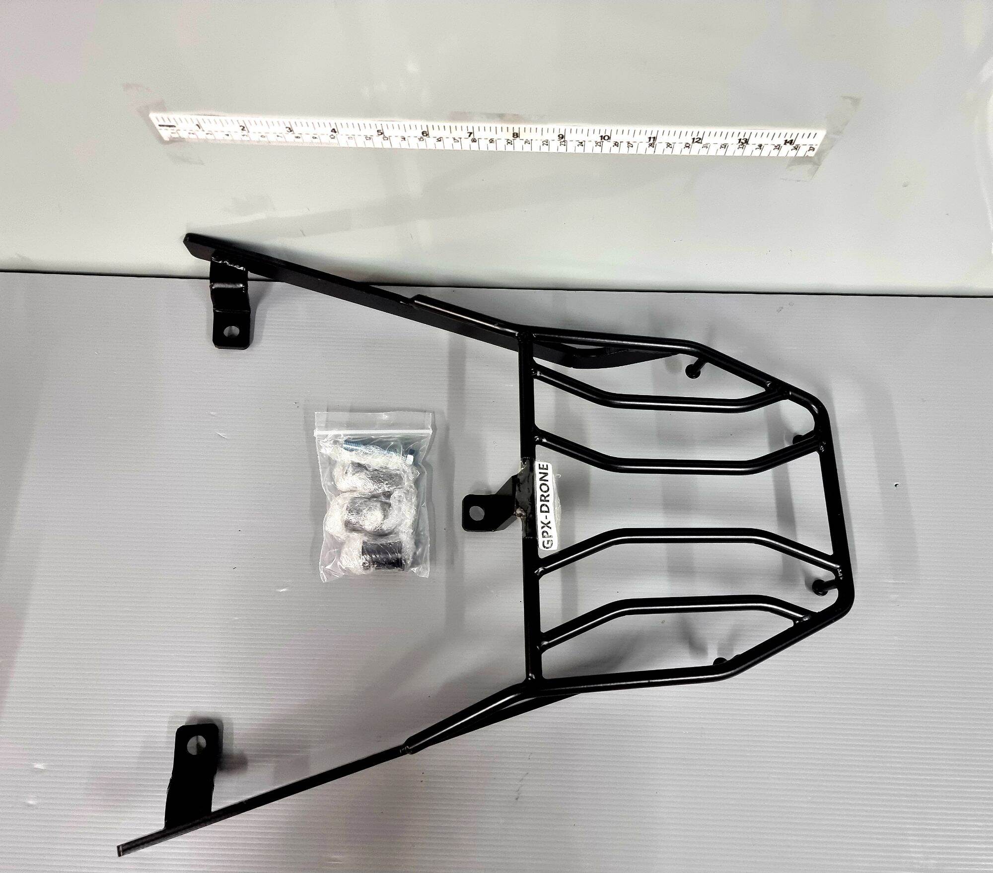 แร๊คหลัง แร๊คท้าย ตะแกรงท้าย ตะแกรงหลัง Rear Rack GPX Drone โดรน เหล็ก ...