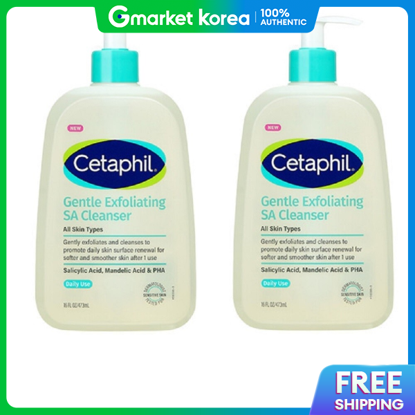 Cetaphil | Cetaphil Back Acne Exfoliating Low Ph Sa Body Wash 473ml 1+1 Total 2 Units ราคา 2,771 บาท*ส่งฟรี