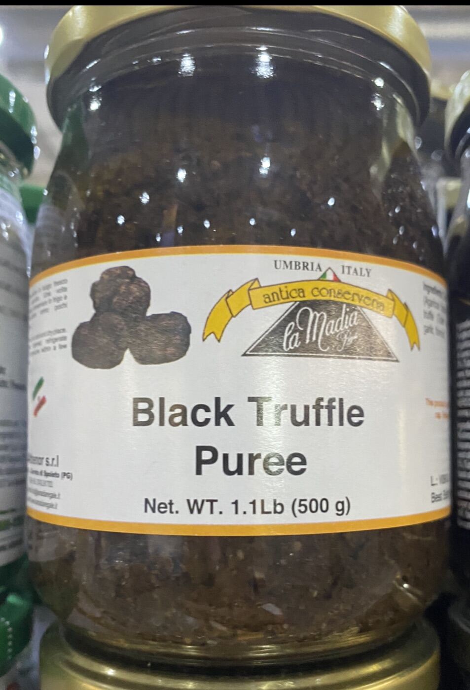 Black Truffle Puree 500 G. แบล็คทรัฟเฟิล เข้มข้น Lazada.co.th