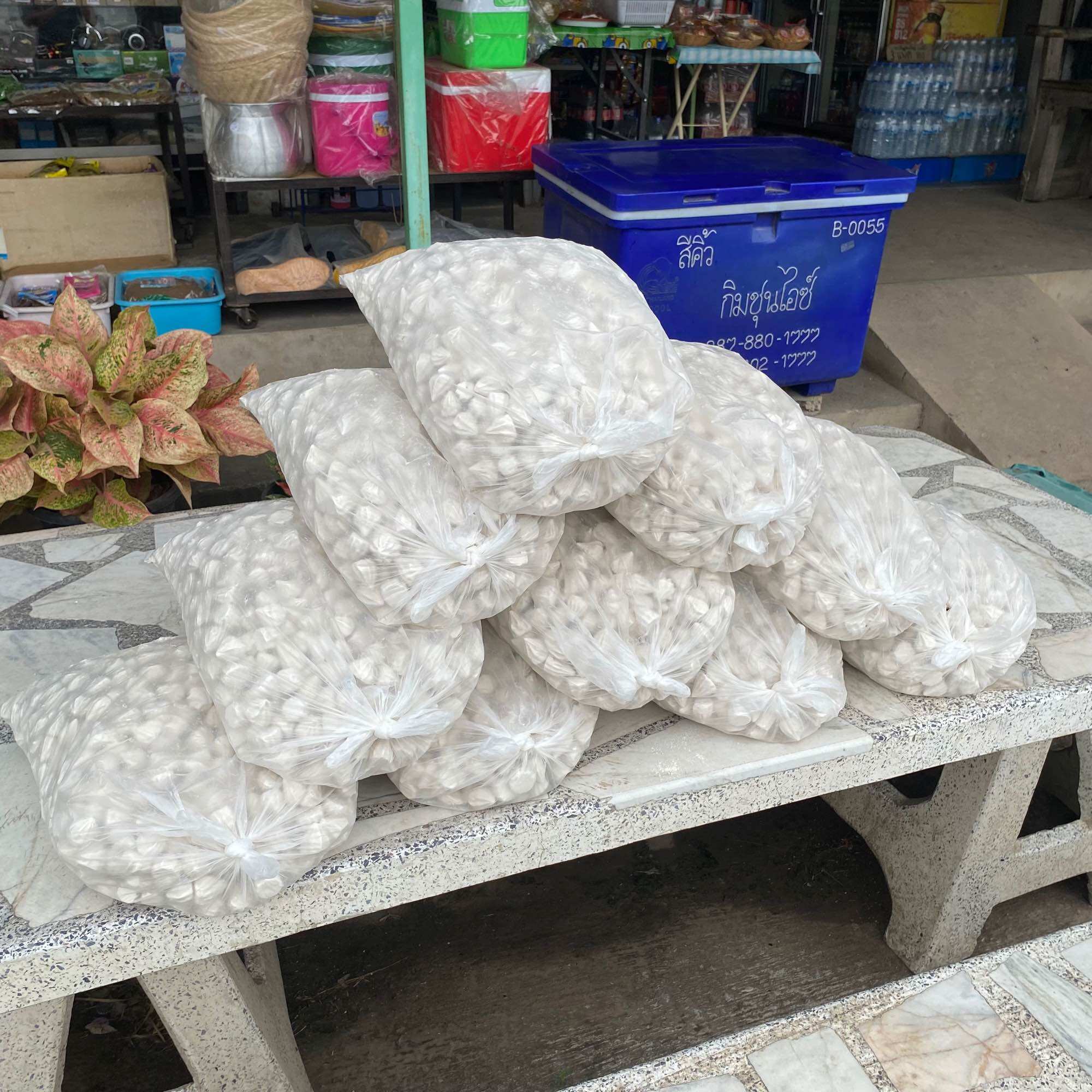 ดินสอพอง แป้งดินสอพอง ดินสอพองสงกรานต์ ขนาด 200 กรัม ราคา 5 บาท*ส่งฟรี