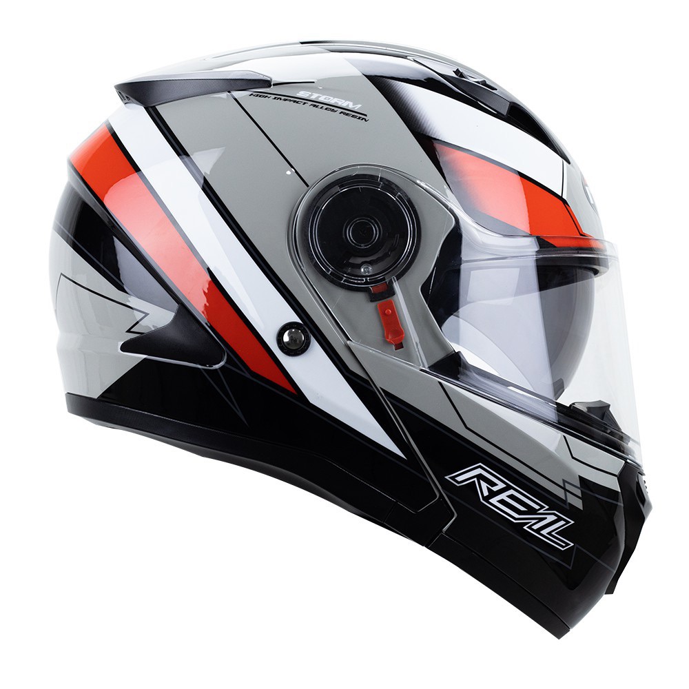 Real helmet strom force ราคาเร้าใจ ทักแชทถามสีไซส์ได้เลย