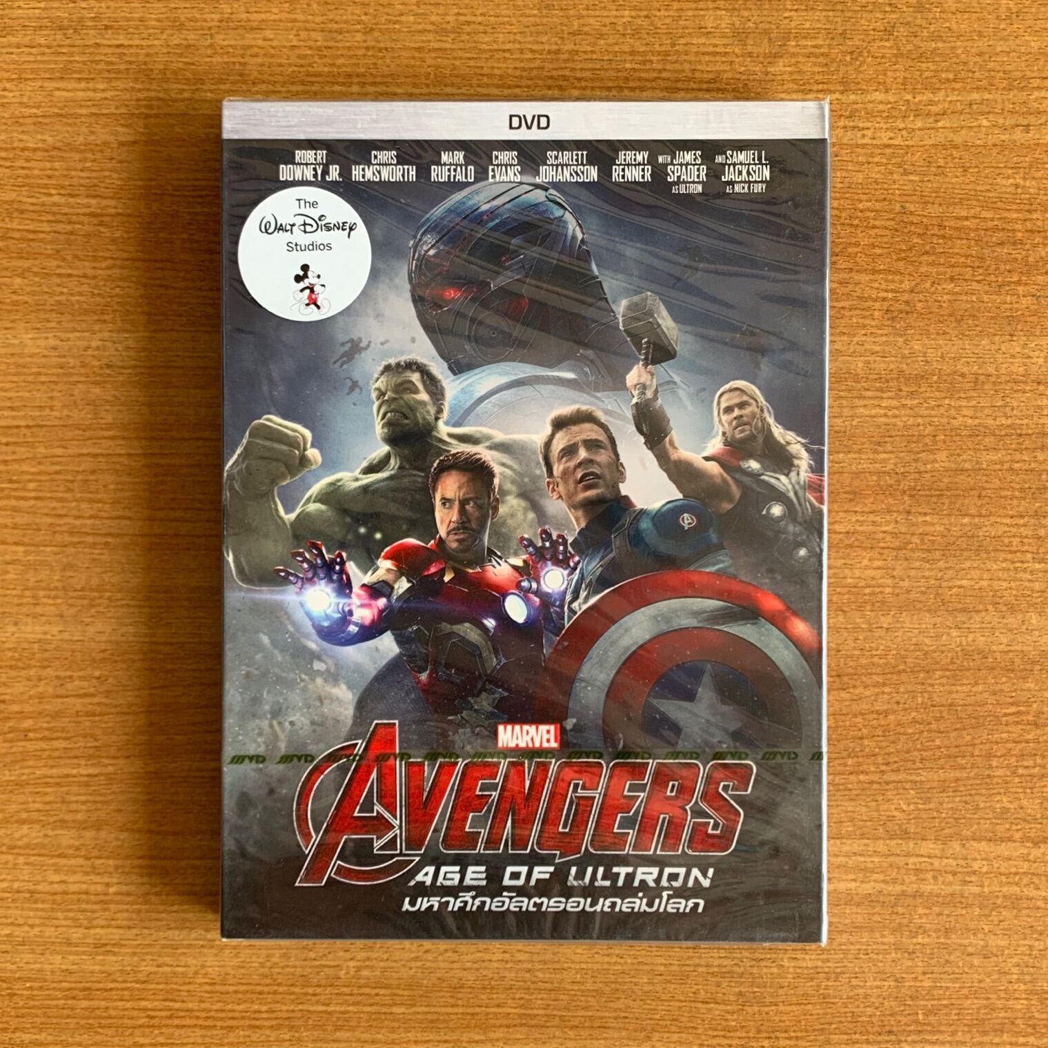 DVD : Avengers Age Of Ultron (2015) อเวนเจอร์ส ภาค 2 มหาศึกอัลตรอนถล่ม ...