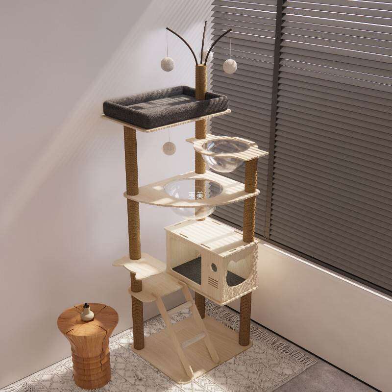 ZHENTAIYUAN | Space Capsule Climbing Frame Cat House ราคา 2,308 บาท*ส่งฟรี