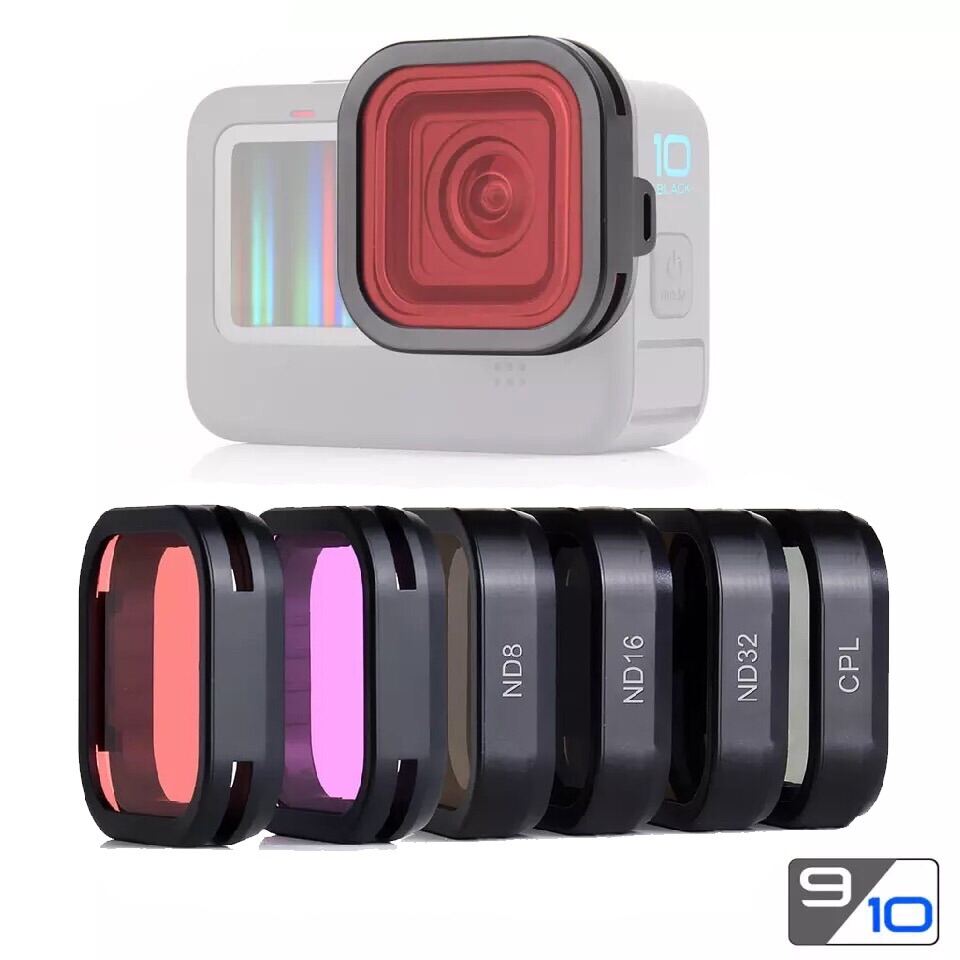 UV Protect Filter for GoPro Hero 9 Sports Camera Lens Replacement Cover