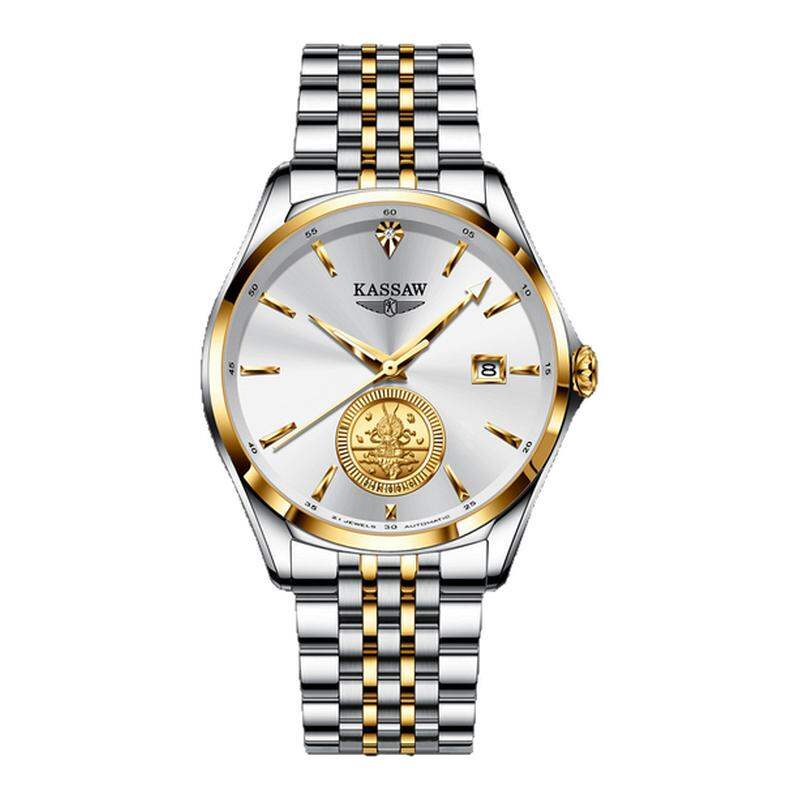 DIHONG | 24K Gold Monkey Theme Automatic Mechanical Watch for Men ราคา 25,756 บาท*ส่งฟรี