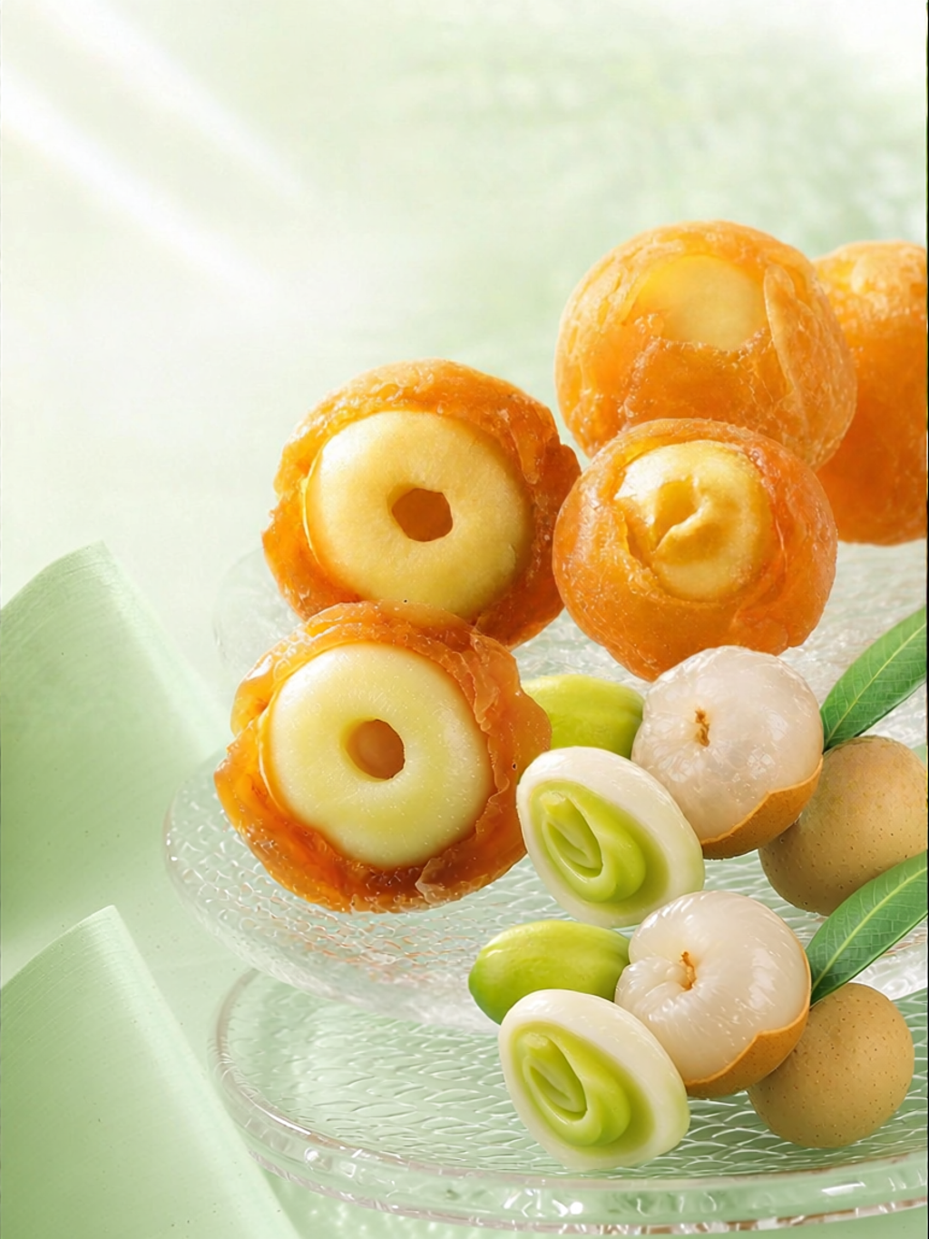JIANGLILIANG | Instant Ready-to-Eat Dried Fruit Snack Longan with Lotus Seeds ราคา 1,149 บาท*ส่งฟรี