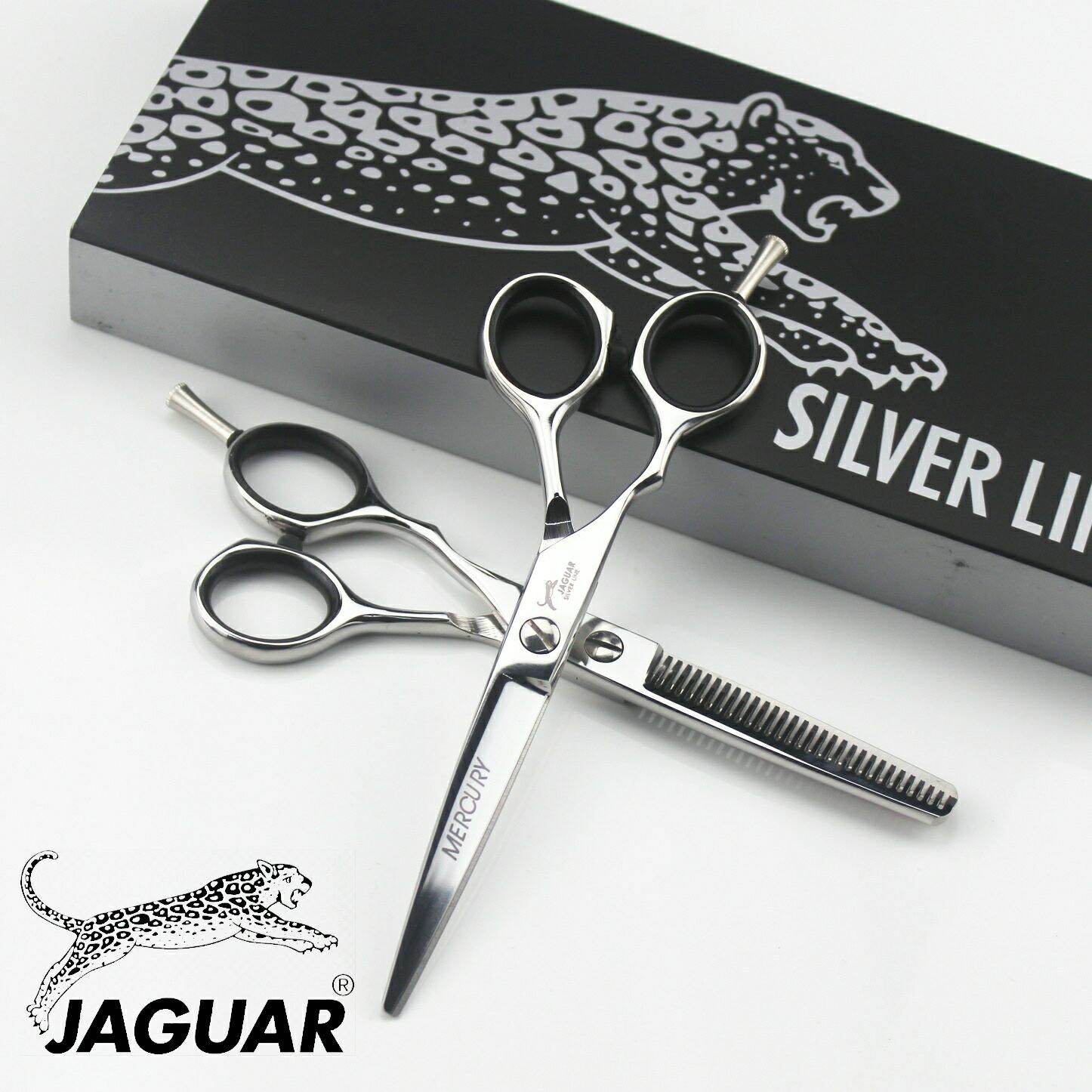 ถูก/แท้/แถมฟรีกระเป๋า Jaguar กรรไกรตัดผม มือซ้าย 1คู่ ขนาด 6 นิ้ว