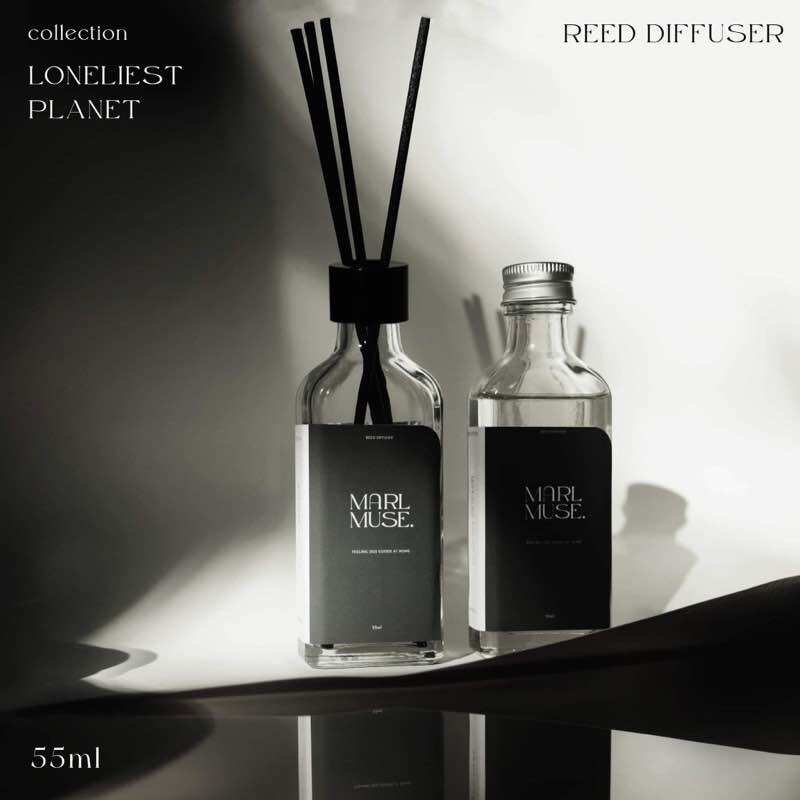 MARLMUSE | ก้านไม้หอม (Reed Diffuser) ขนาด 55 ml Loneliest planet collection ก้านน้ำหอม-กระจายกลิ่นหอม-ปรับอากาศ-ของขวัญ ราคา 309 บาท*ส่งฟรี