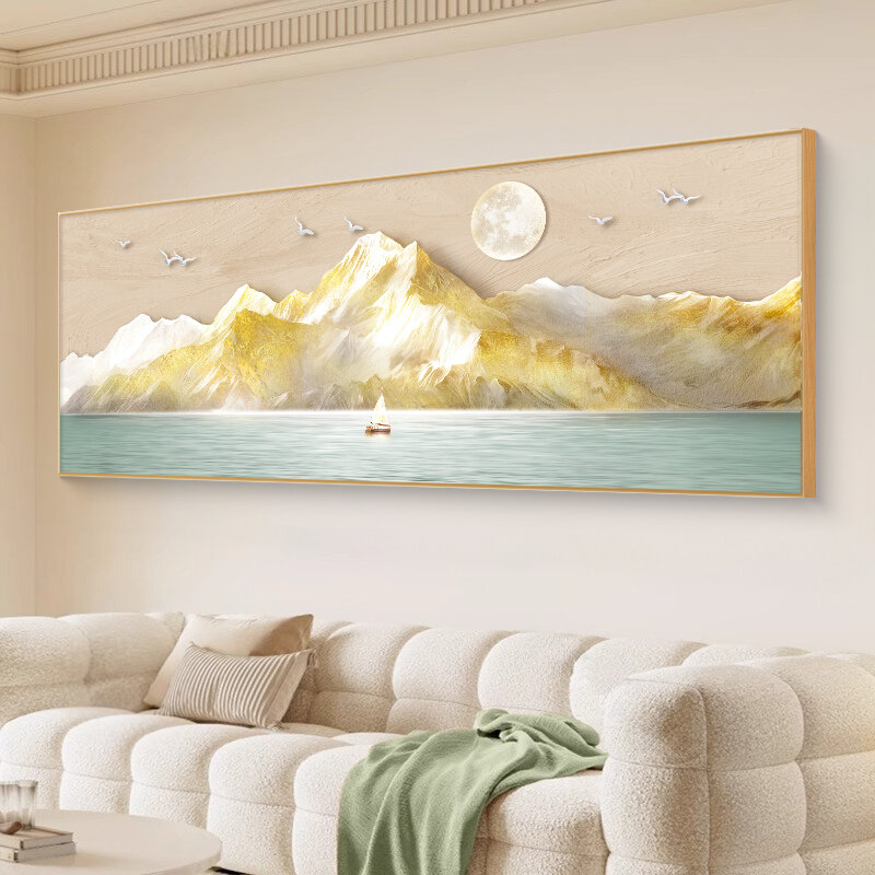 XIANGTUYIN | Grand and Elegant Living Room Wall Art for Sofa Background and Office ราคา 2,558 บาท*ส่งฟรี