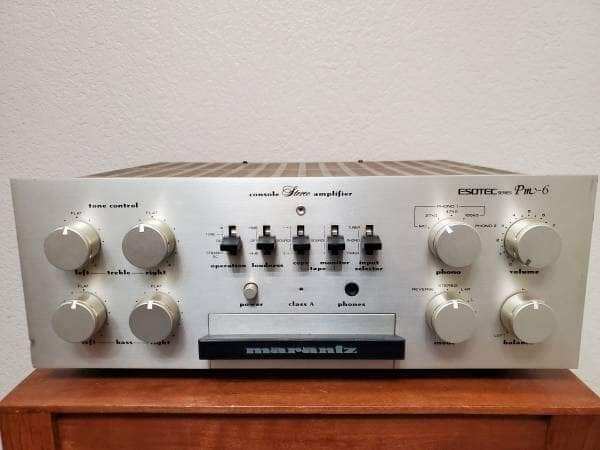 อินทิเกรต แอมป์ขยายเสียง Marantz PM-6 Esotec Class A มีรับประกันสินค้า ราคา 19,000 บาท*ส่งฟรี