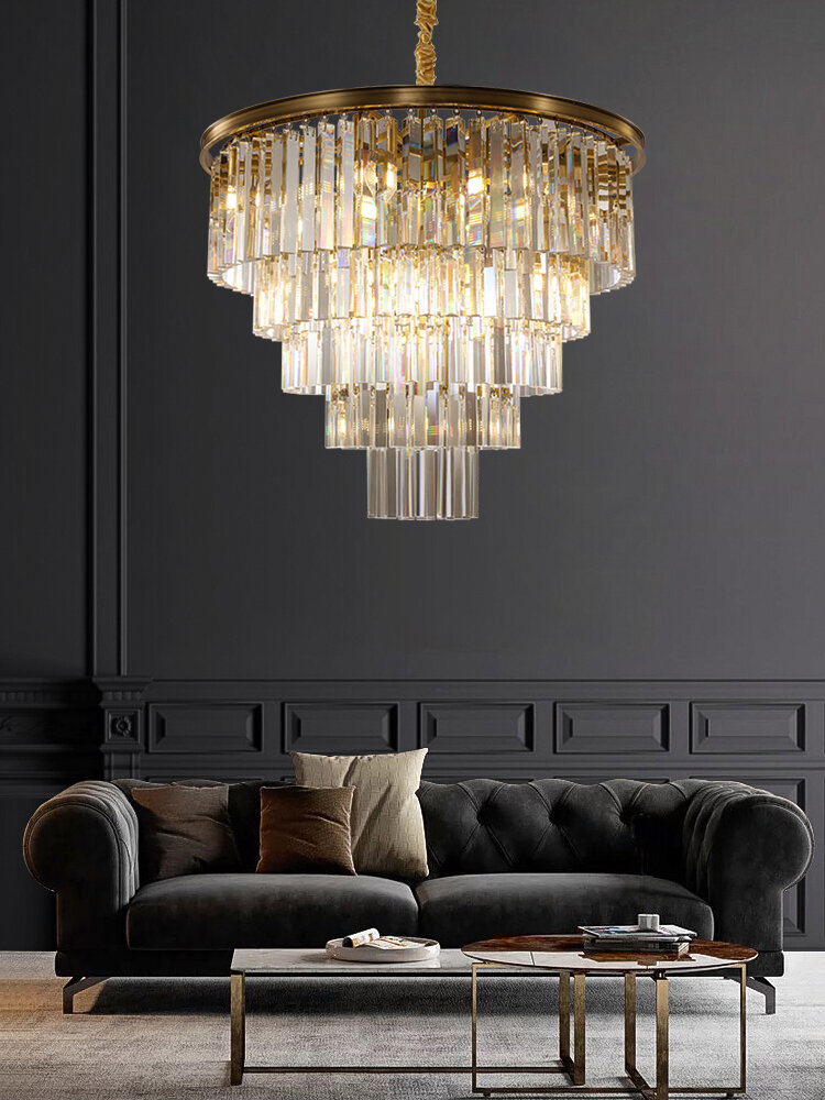 MUYING | Elegant Simple Crystal Chandelier ราคา 23,804 บาท*ส่งฟรี