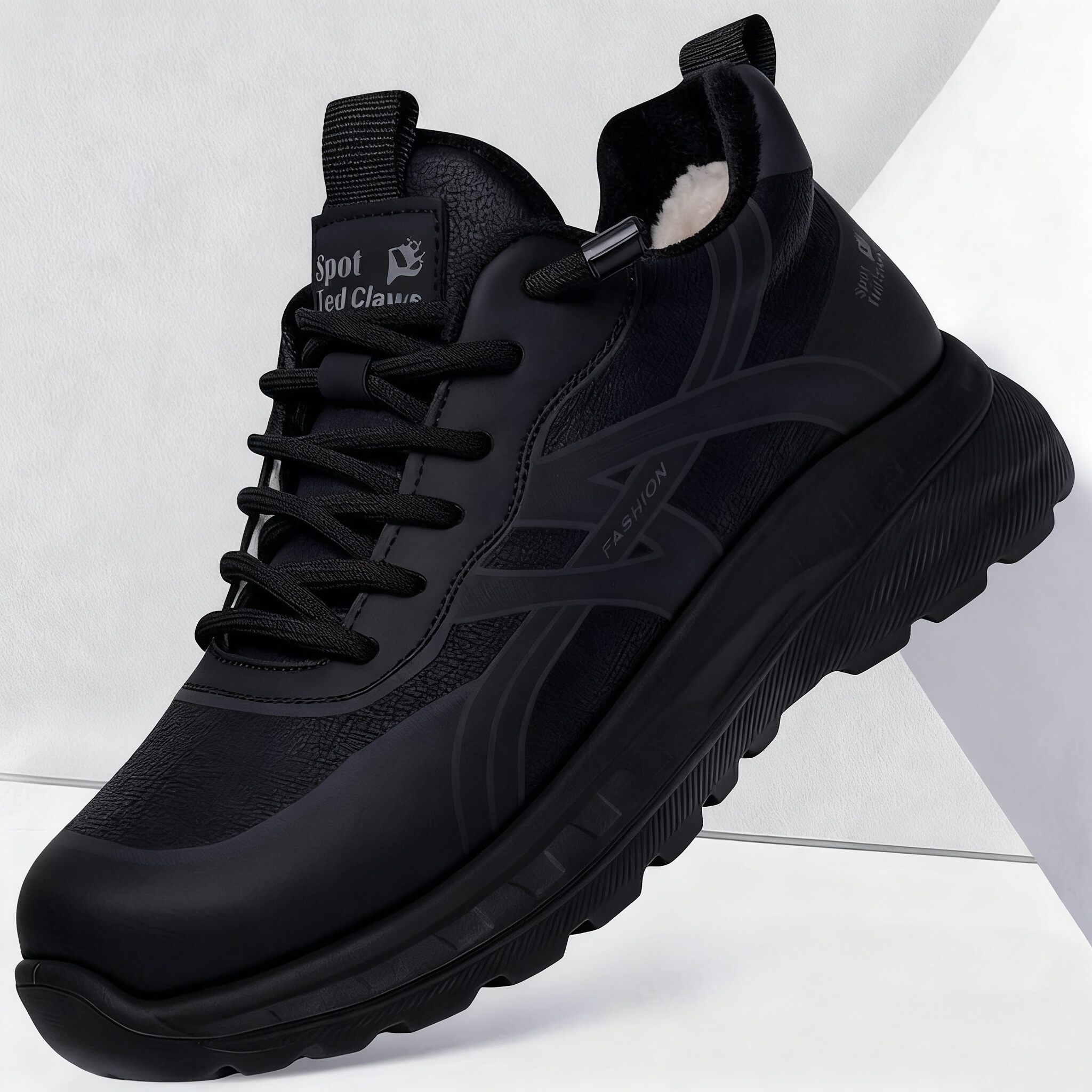 ASUOJIA | Winter New Style Warm Wool Cotton Sneakers ราคา 8,194 บาท*ส่งฟรี