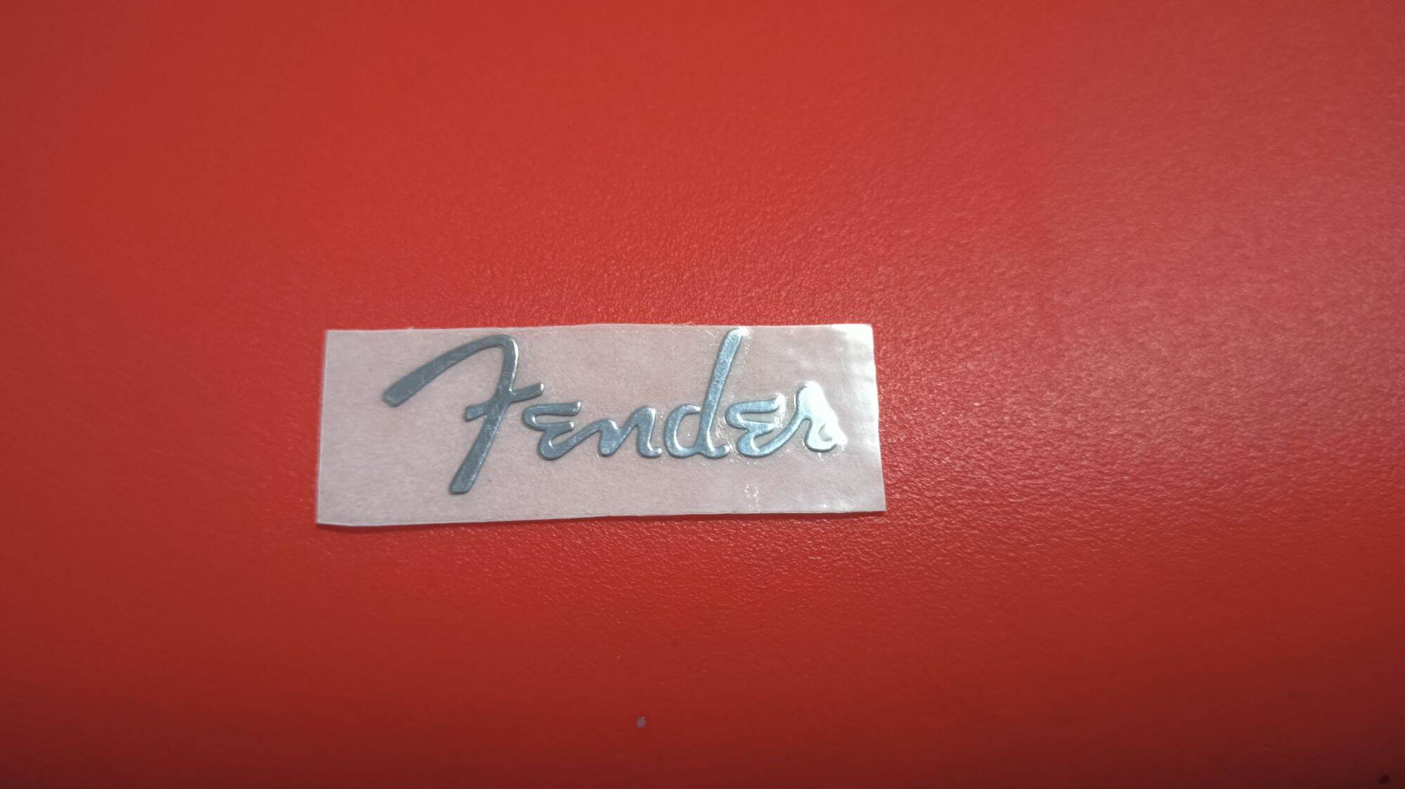 sticker logo fender 1.5x4 cm Lazada.co.th
