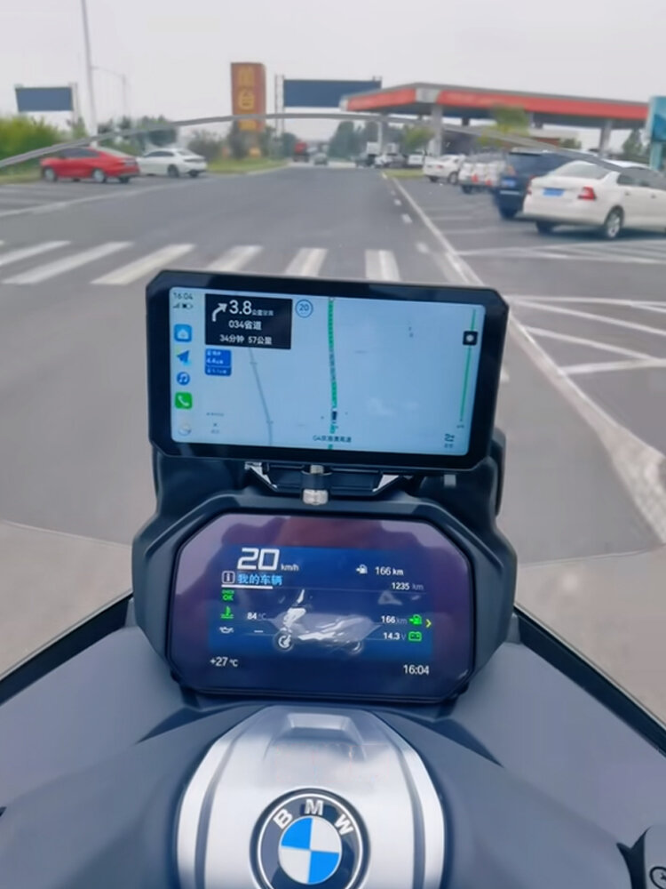 BREAK OUT | Motorcycle Dashcam and TPMS Navigation Intelligent Vehicle Unit Carplay ราคา 17,556 บาท*ส่งฟรี