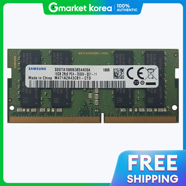 Samsung | Samsung Electronics Laptop Ddr4-2666 (16Gb) Pc4-21300 - ยี่ห้อ Samsung ราคา 5,259 บาท*ส่งฟรี