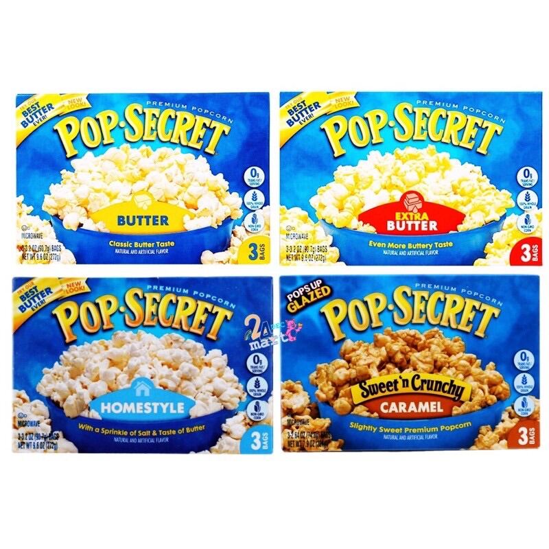 ป๊อปซีเคร็ท สำหรับไมโครเวฟ PopSecret Microwave Popcorn