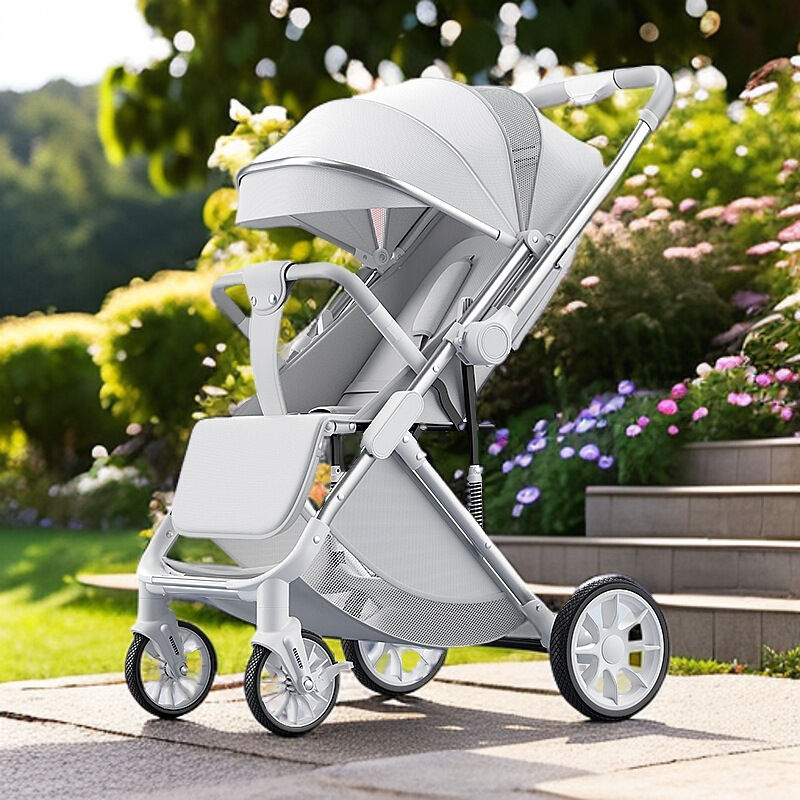 BONINGYU | Bidirectional High View Lightweight Foldable Stroller For Newborns Sit and Recline