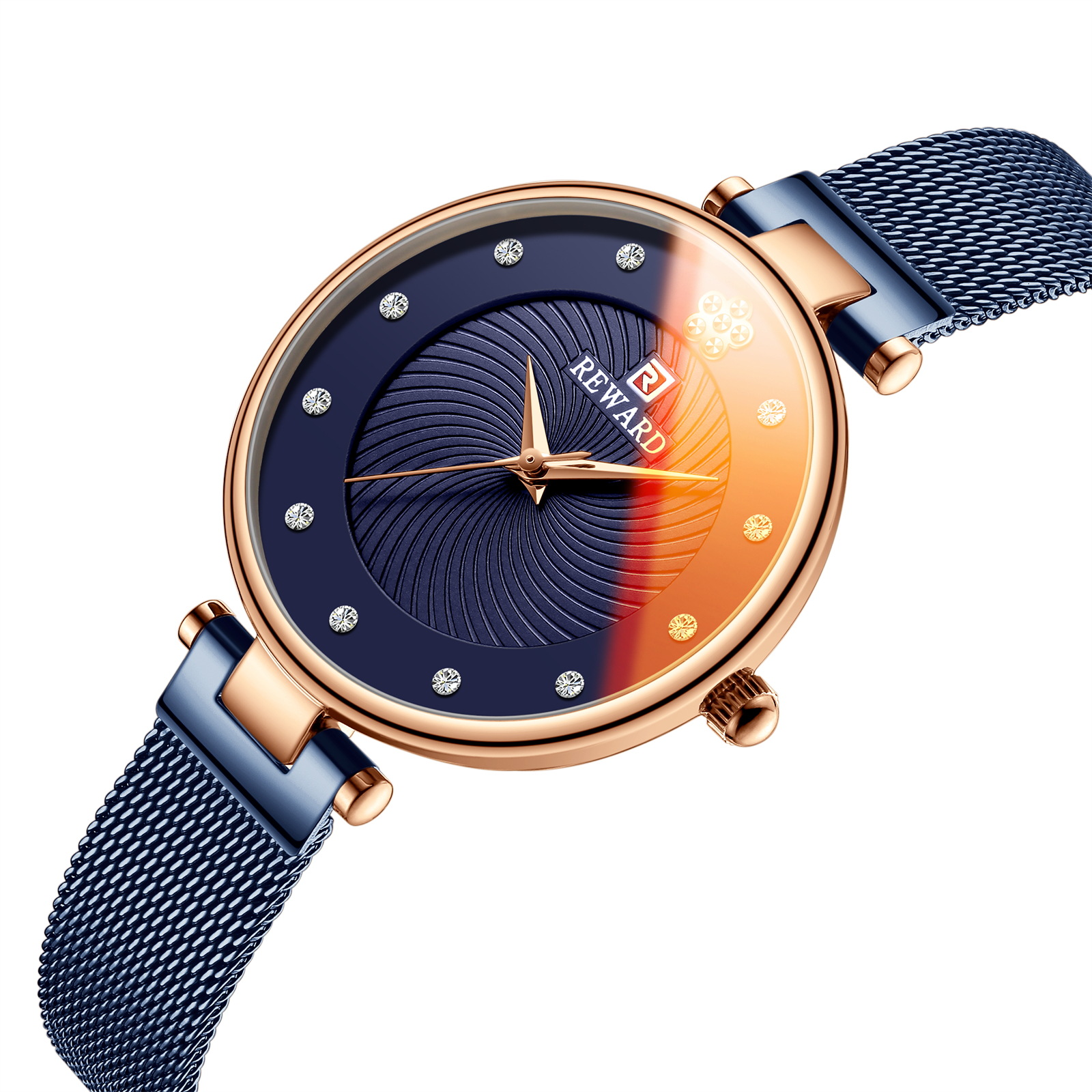 รางวัลเปลี่ยนสีสีสันนาฬิกาสตรี INS แฟชั่นขนาดเล็กสดกันน้ำนาฬิกาหญิงข้ามพรมแดนนาฬิกาข้อมือ