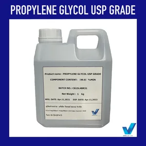 ภาพหน้าปกสินค้าโพรไพลีน ไกลคอล PROPYLENE GLYCOL USP GRADE (PG) 1 kg ที่เกี่ยวข้อง